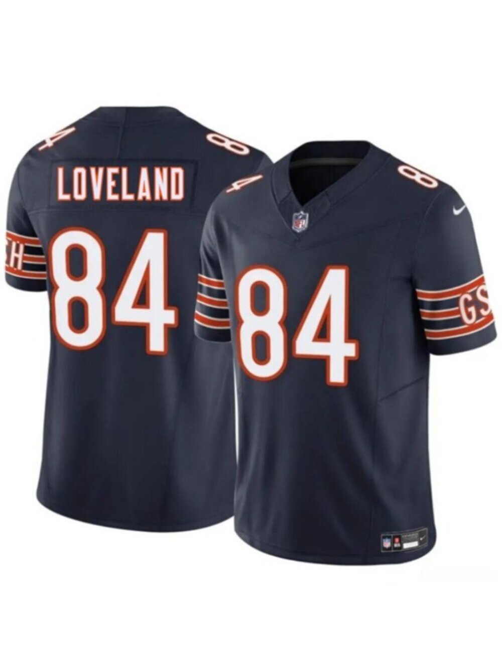 Adult Mens Colston Loveland Navy Vapor Stitched Jersey